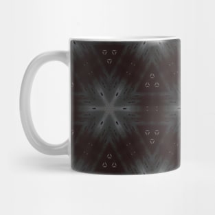 Black and White Star Pattern - WelshDesignsTP002 Mug